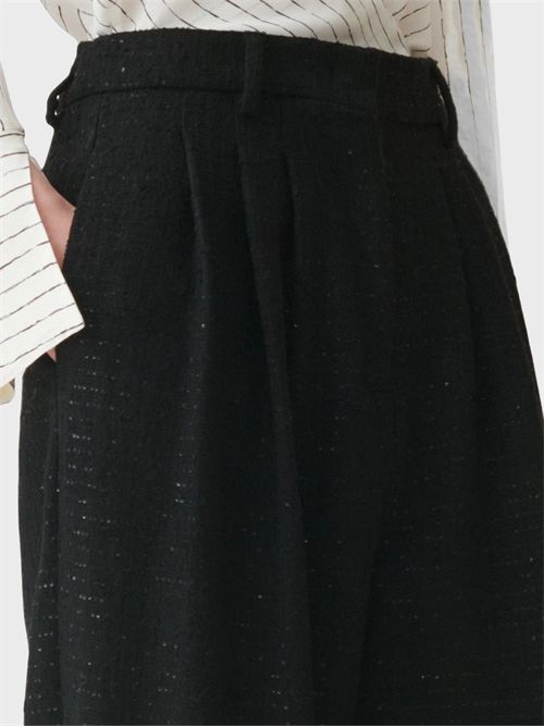 Pantalone ampio in tessuto paillettes FABIANA FILIPPI | PAD226F718M406825